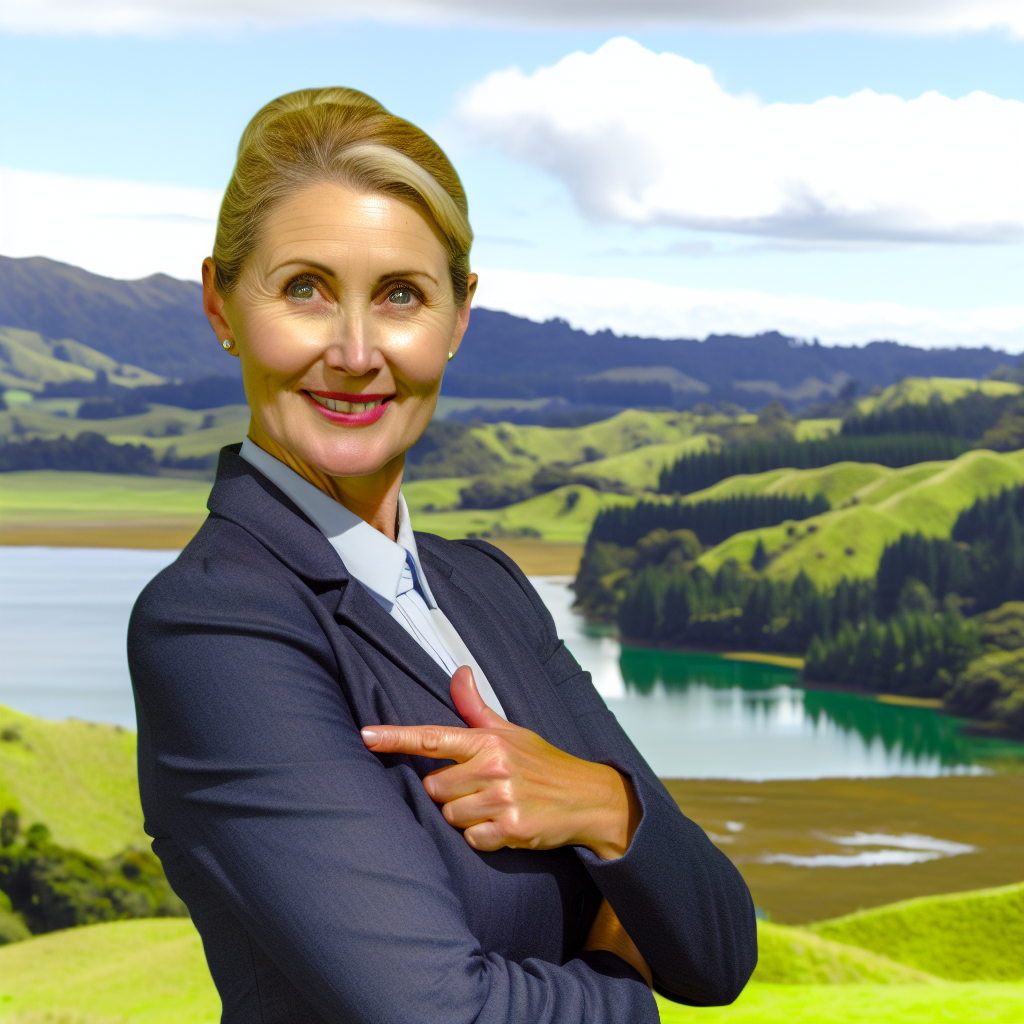 a professional woman in new zealand that looks gre